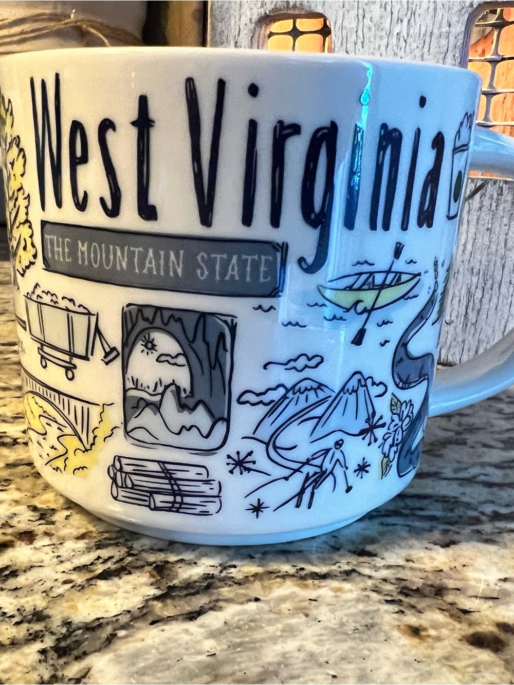 Starbucks Been There West Virginia Mug